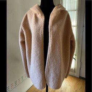 Eye Candy Hooded Open Front Jacket - NWT